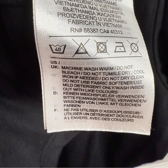 Adidas Men's Climalite Black Tee with Logo Size XXL GUC - Picture 5 of 5